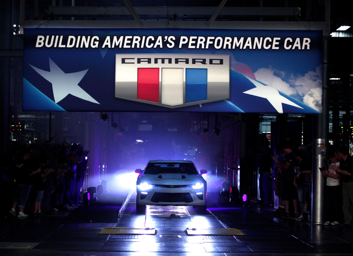 2016 Camaro Rolls Off Production Line At Lansing GM Assembly Plant