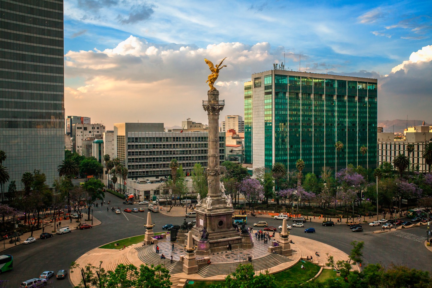 El angel de Independencia, mexican landmark