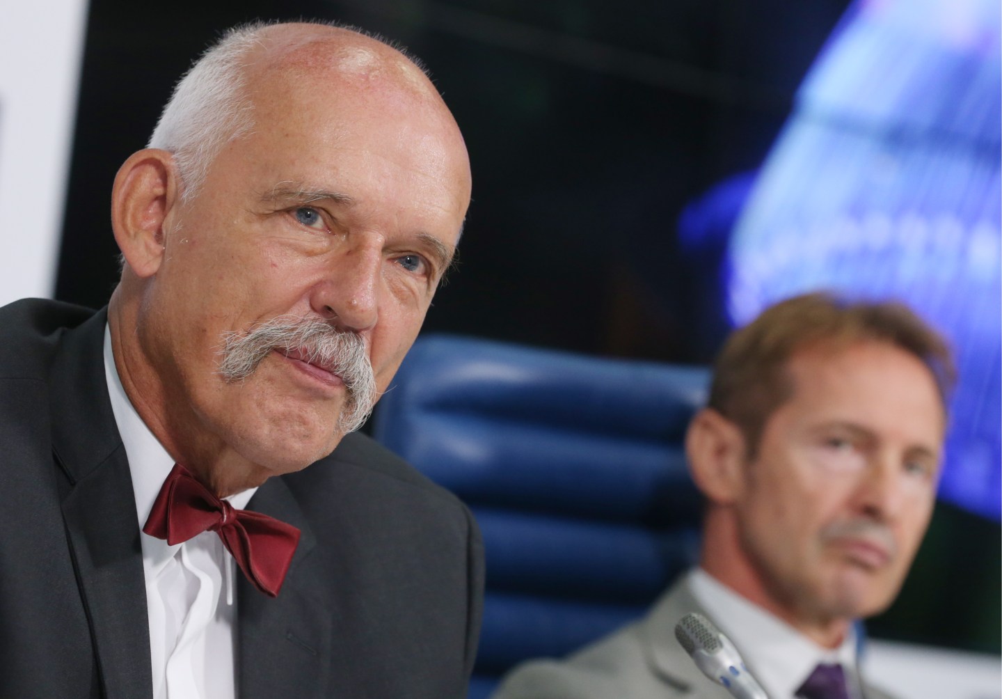 Press conference on Polish-German delegation's visit to Chechnya