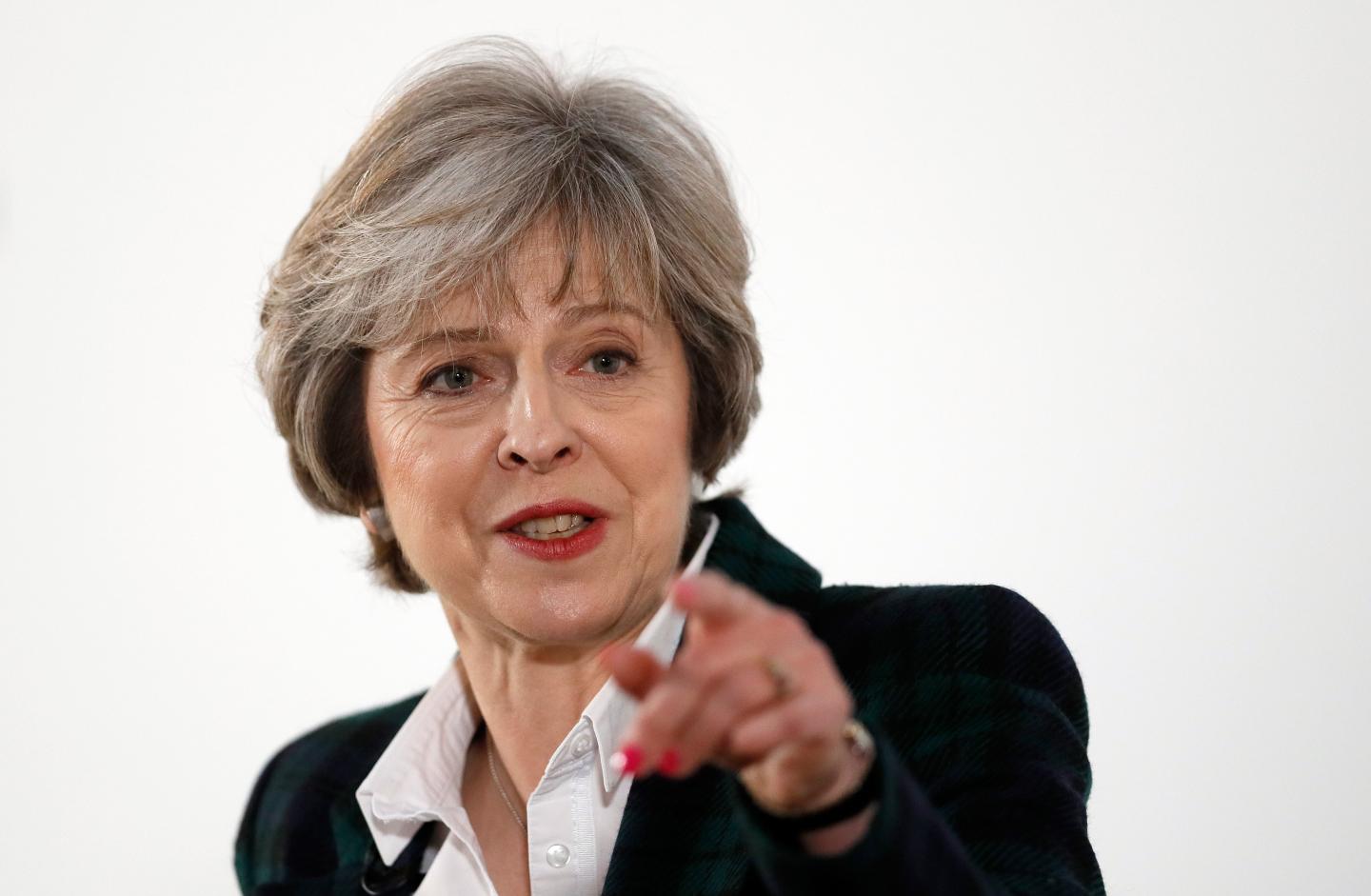 The British Prime Minister Delivers Her Brexit Speech