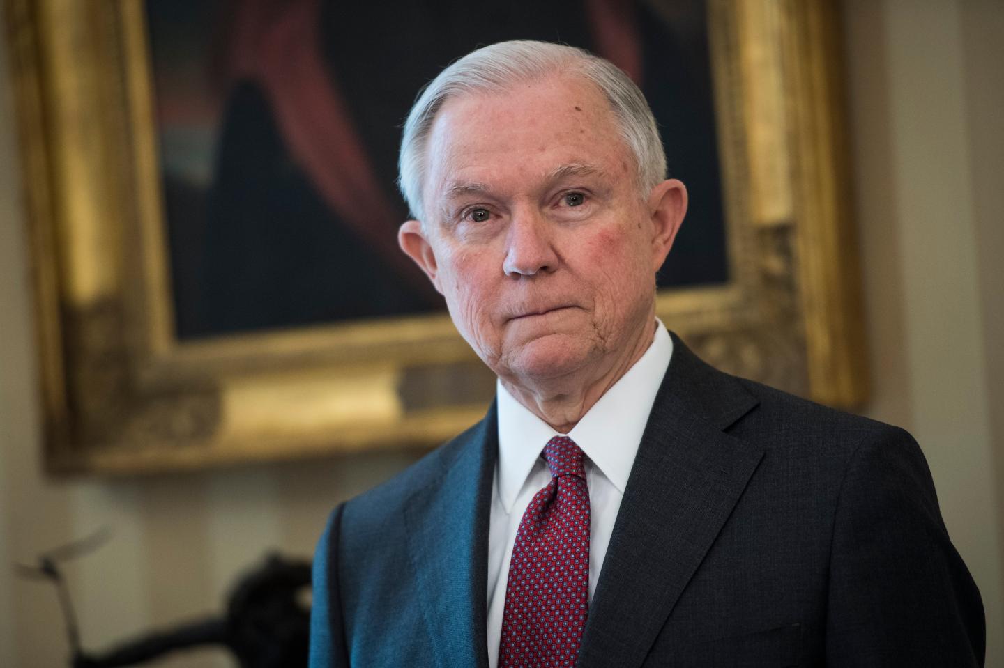 President Donald Trump Attorney General Jeff Sessions