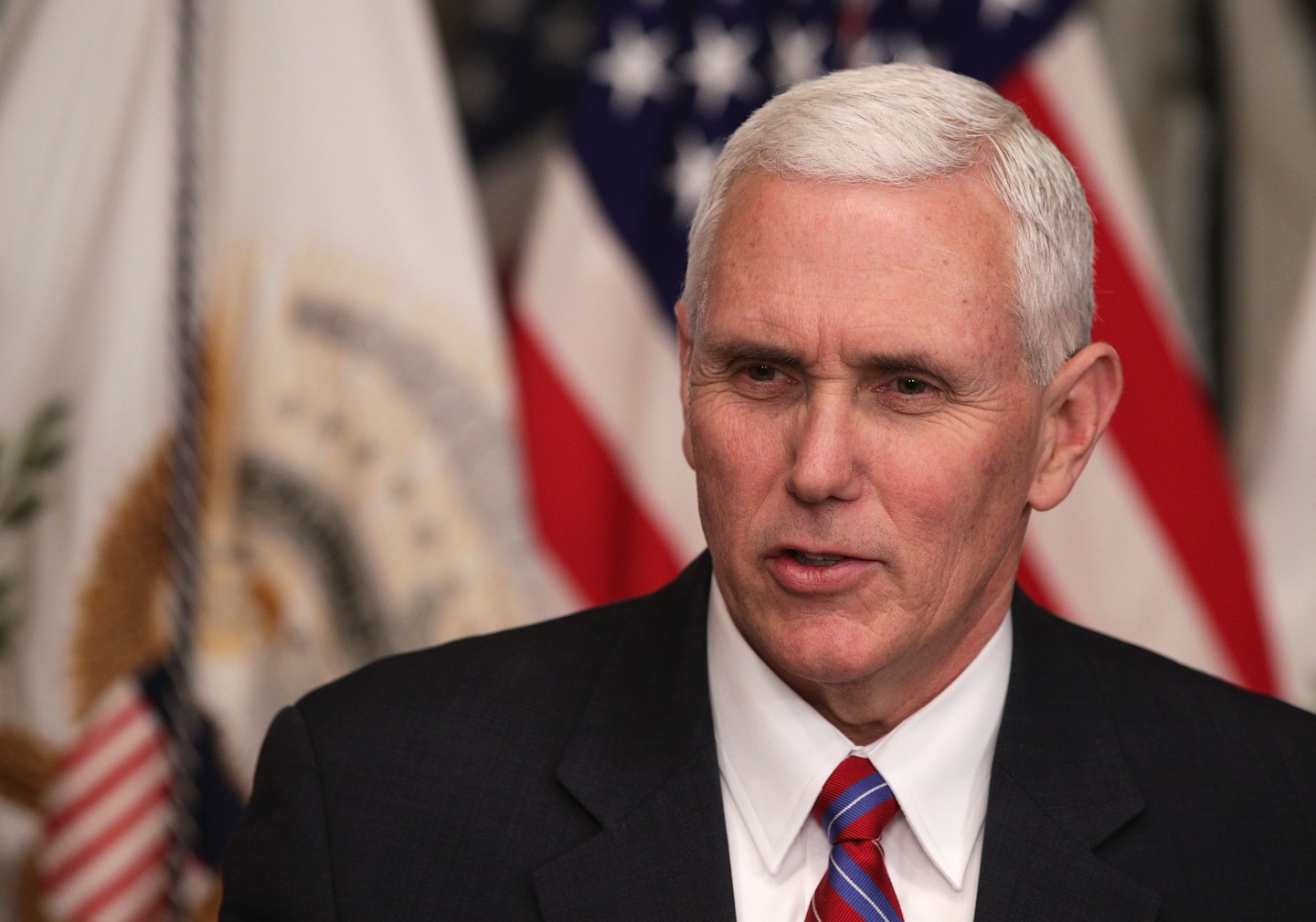 Vice President Pence Swears In Ben Carson As HUD Secretary