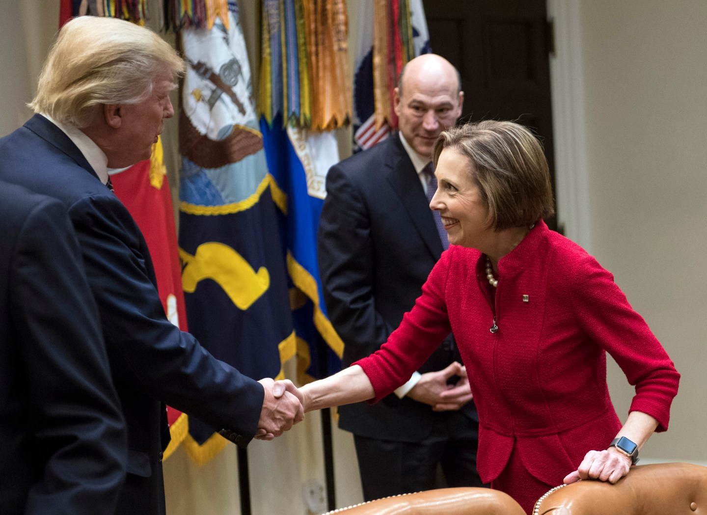 President Trump Meets with CEOs of Small and Comunity Banks at the White House