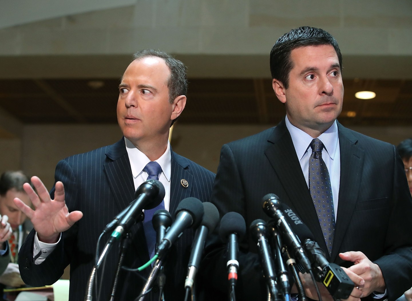 House Intelligence Committee Chairman Devin Nunes And Rep. Schiff Discuss Committee's Investigation Into Russia