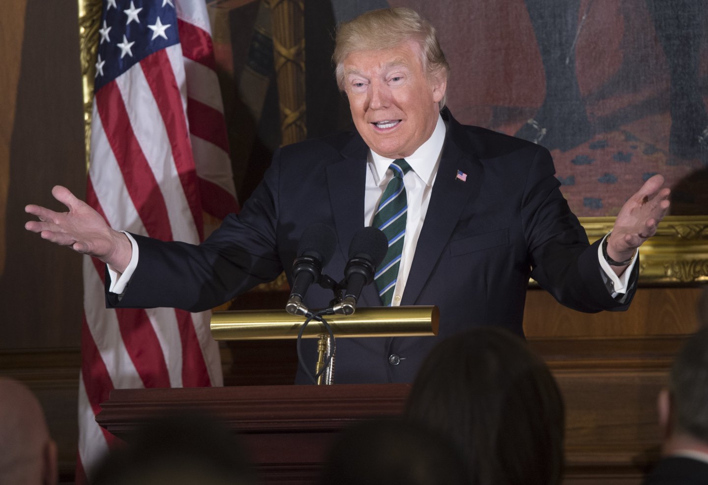 US-IRELAND-CONGRESS-LUNCHEON