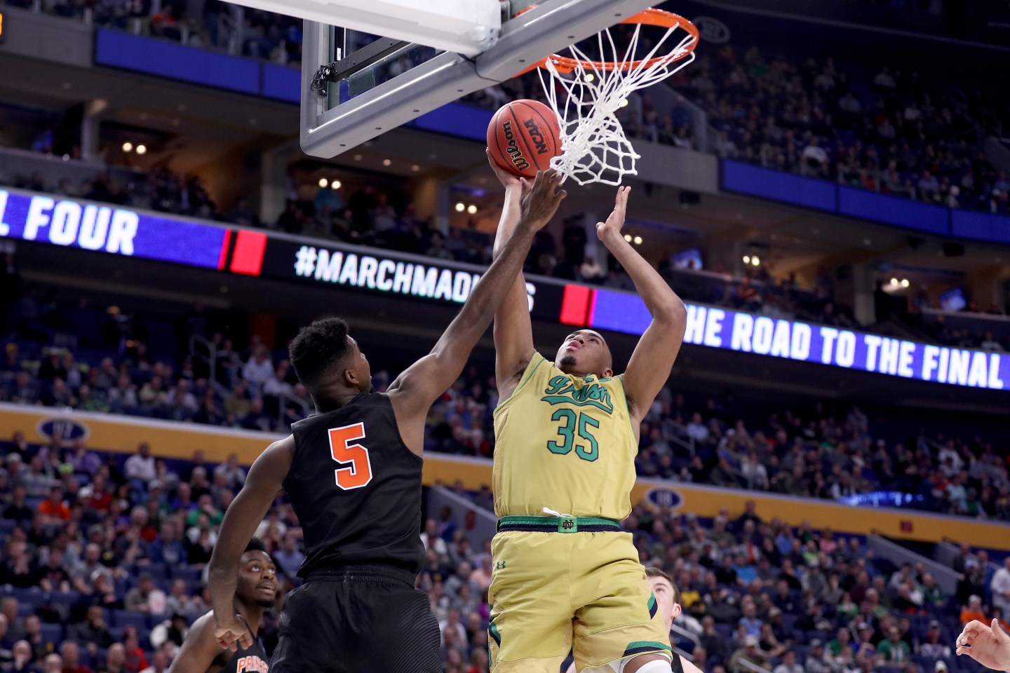 NCAA Basketball Tournament - First Round - Princeton v Notre Dame