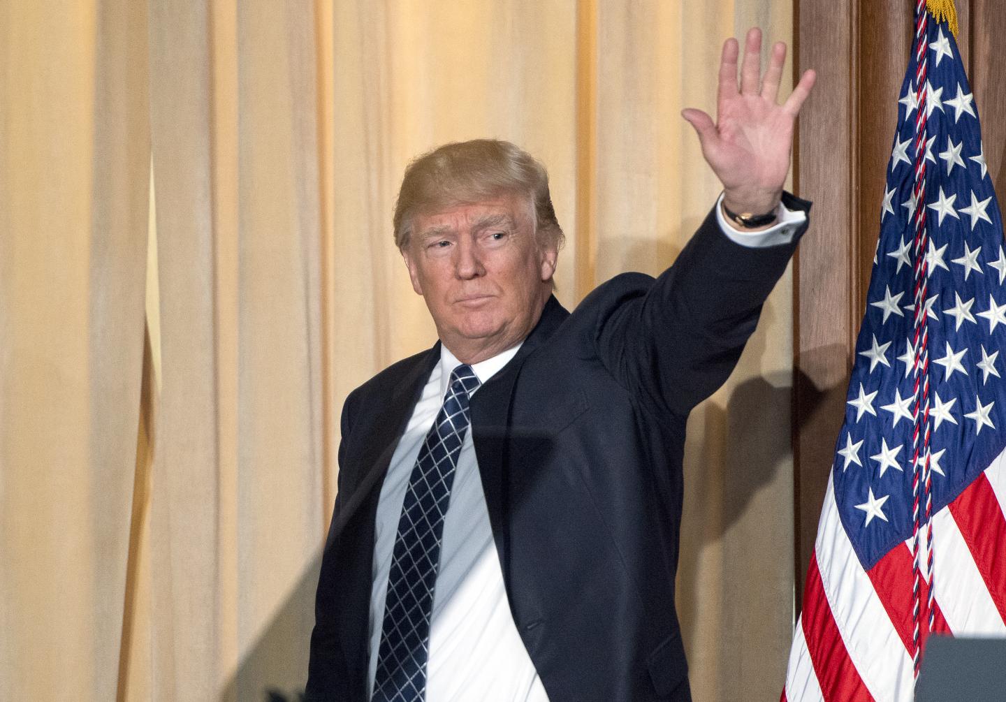 President Trump Signs Energy Independence Executive Order At EPA Headquarters