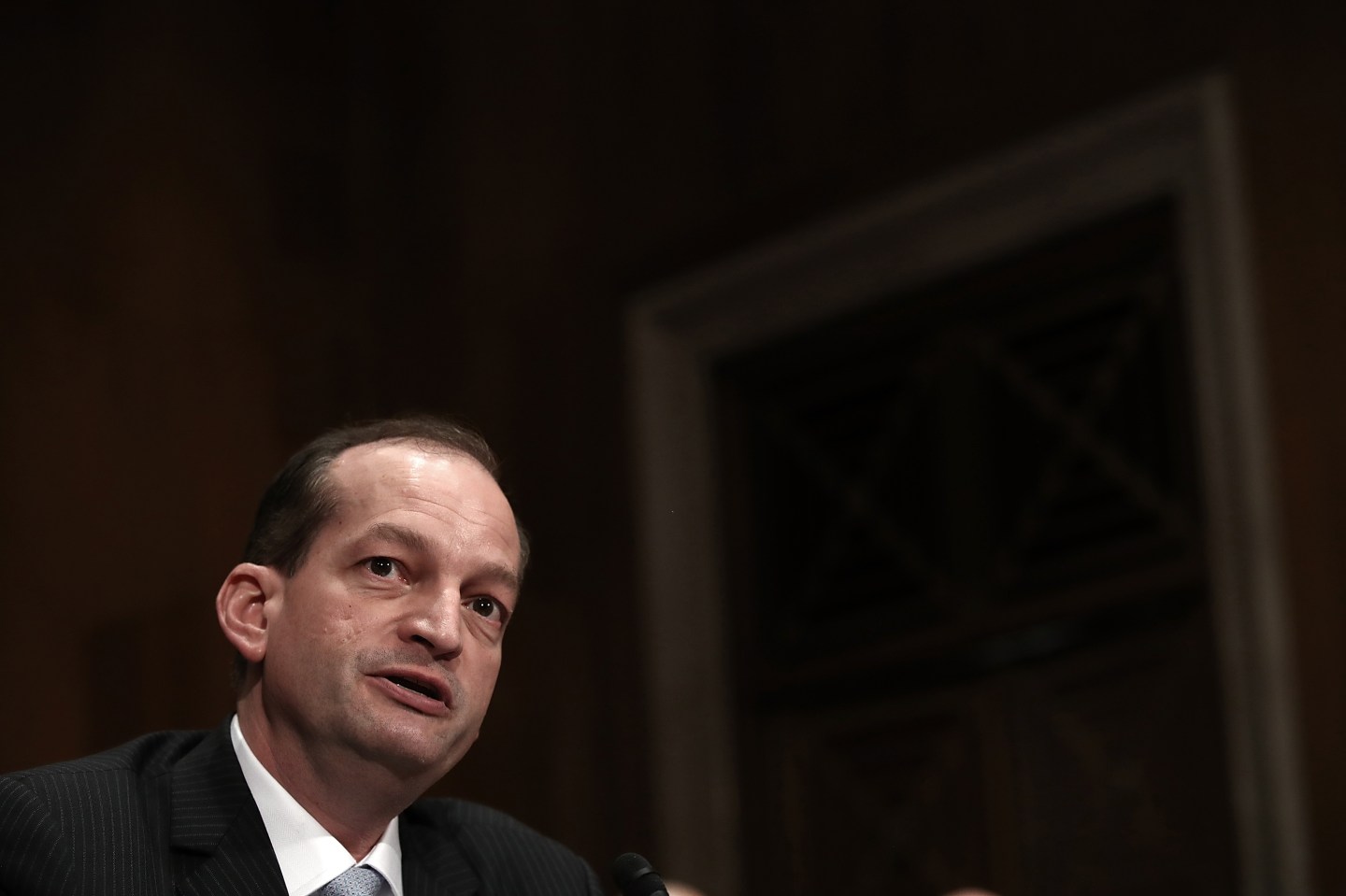 Senate Holds Confirmation Hearing For Alex Acosta For Secretary Of Labor