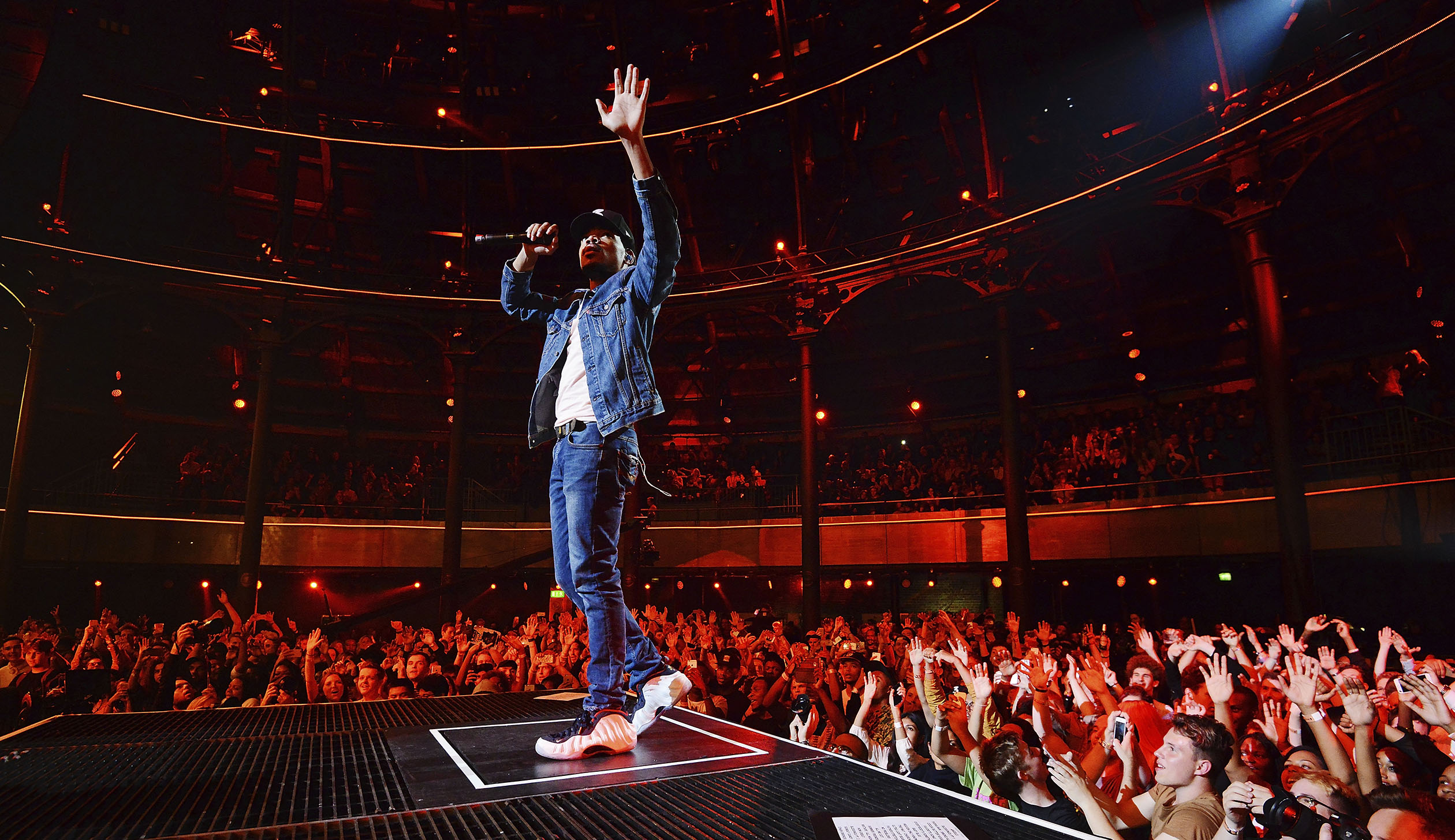 Chance The Rapper Performs At The Apple Music Festival