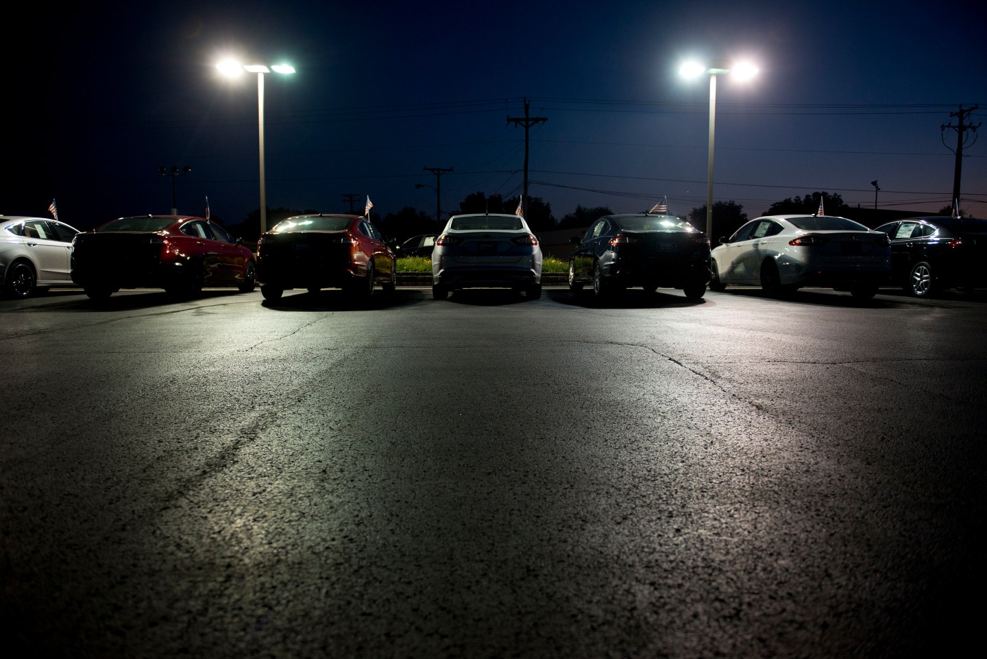A Ford Motor Co. Car Dealership As Earnings Figures Are Released
