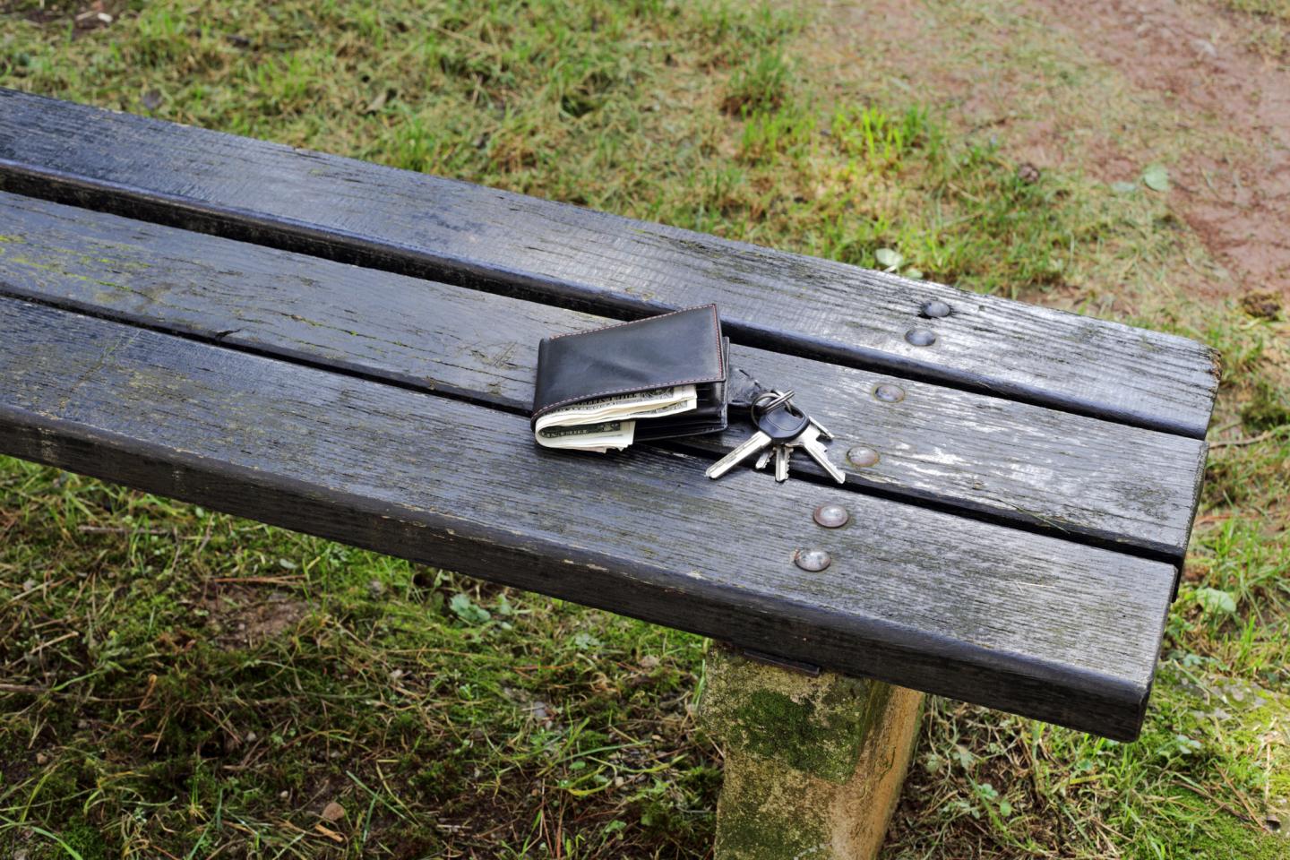 wallet and key