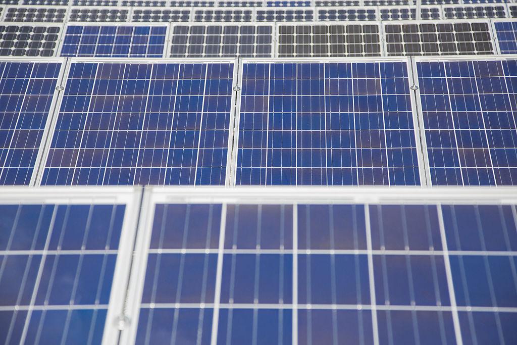 Photovoltaic Cell Manufacture At Deutsche Solarworld AG's Factory