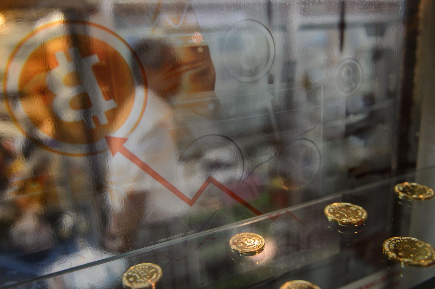 HONG KONG-FINANCE-CURRENCY-BITCOIN