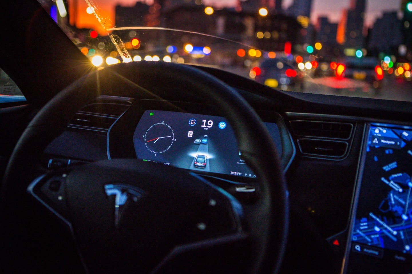 A Tesla Motors Inc. Software Update