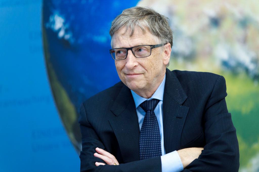 Gerd Mueller, CSU, Bundesentwicklungsminister, und Bill Gates bei der Veranstaltung - Globalisierung gerecht gestalten - Afrikas Innovationskraft staerken - an der Technischen Universitaet Muenchen ( TUM ) Muenchen, 17.02.2017. Copyright: Michael Gottschalk/photothek.net[Tel. +493028097440 - www.photothek.net - Jegliche Verwendung nur gegen Honorar und Beleg. Urheber-/Agenturvermerk wird nach Paragraph13 UrhG ausdruecklich verlangt! Es gelten ausschliesslich unsere AGB.]