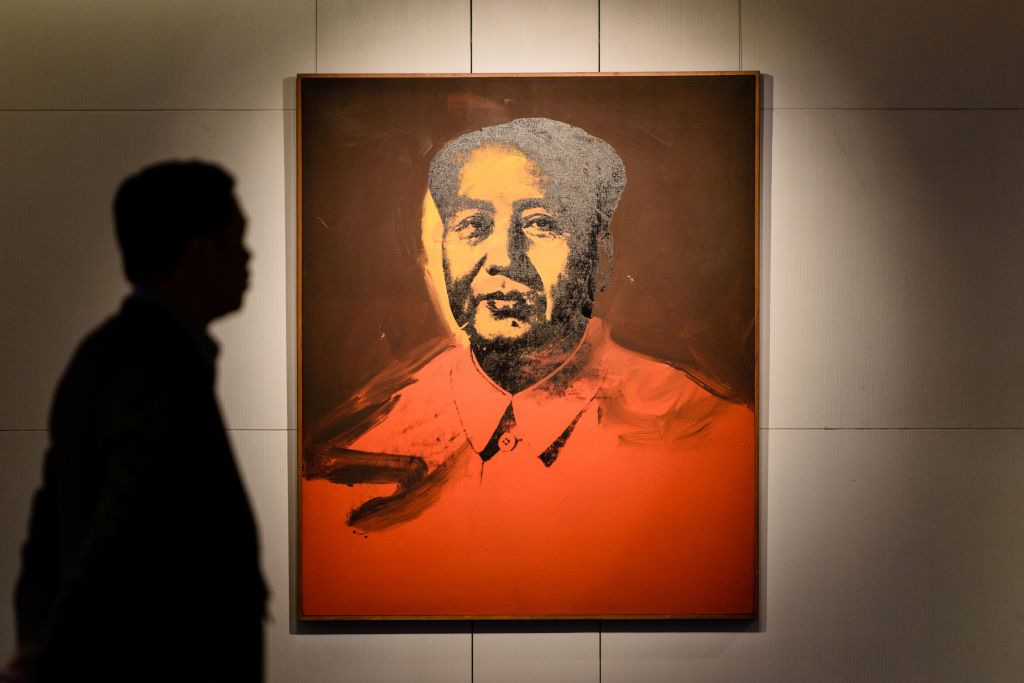 HONG KONG-CHINA-ART-WARHOL-AUCTION