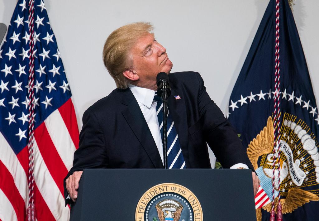 President Trump Speaks At National Republican Congressional Committee March Summit And Dinner