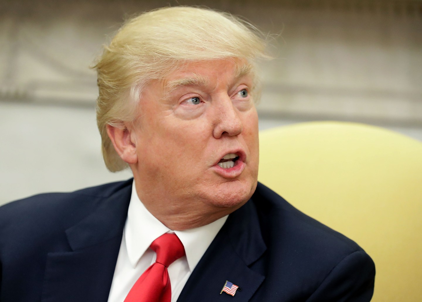 President Trump Meets With Denmark's Prime Minister Lars Lokke Rasmussen