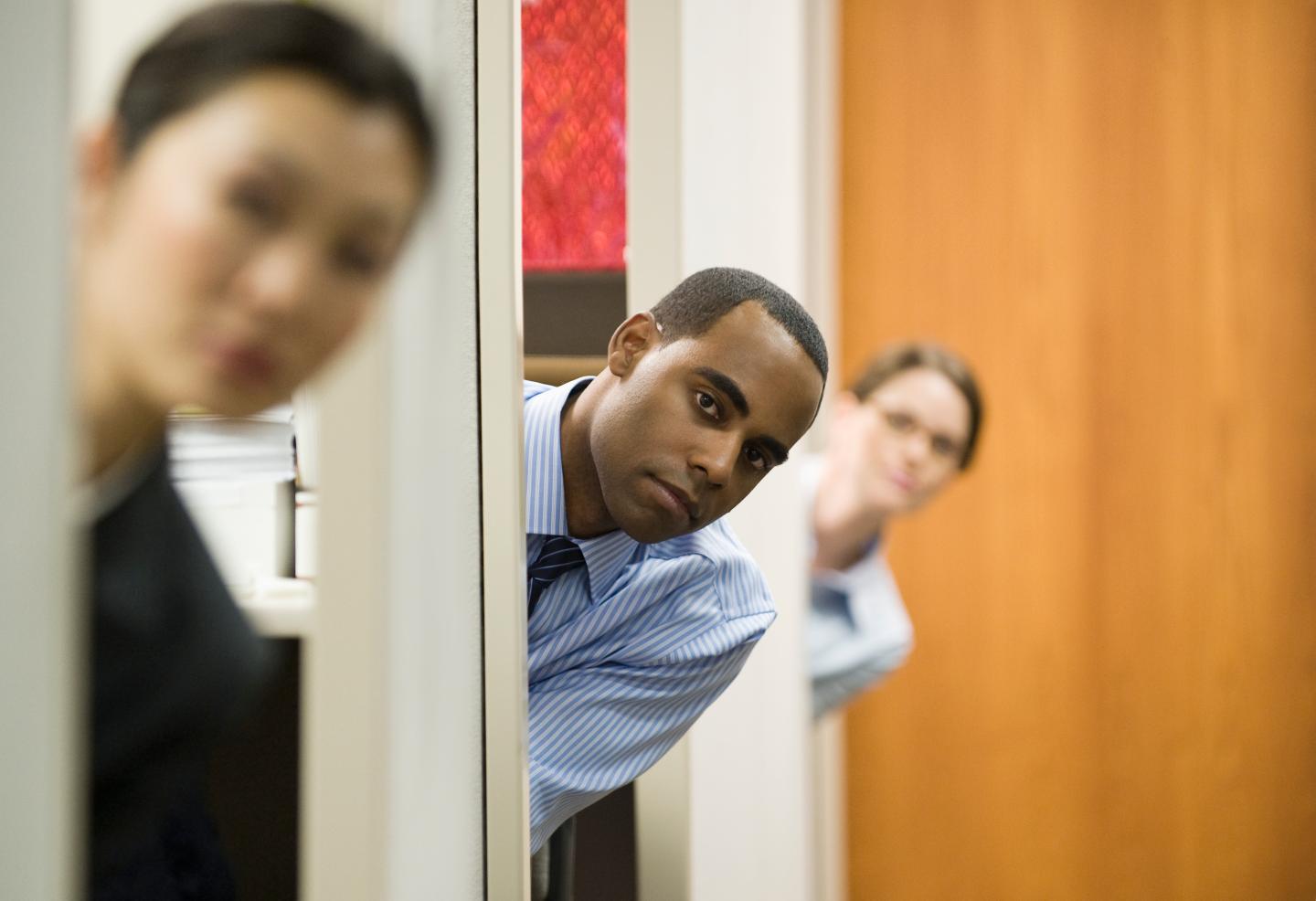 Curious coworkers