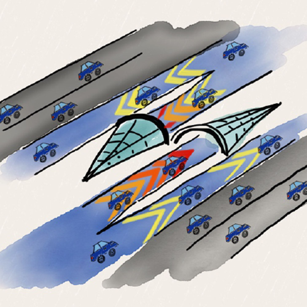 Self-Driving Cars Could Get Their Own Super-Fast Lane By 2050