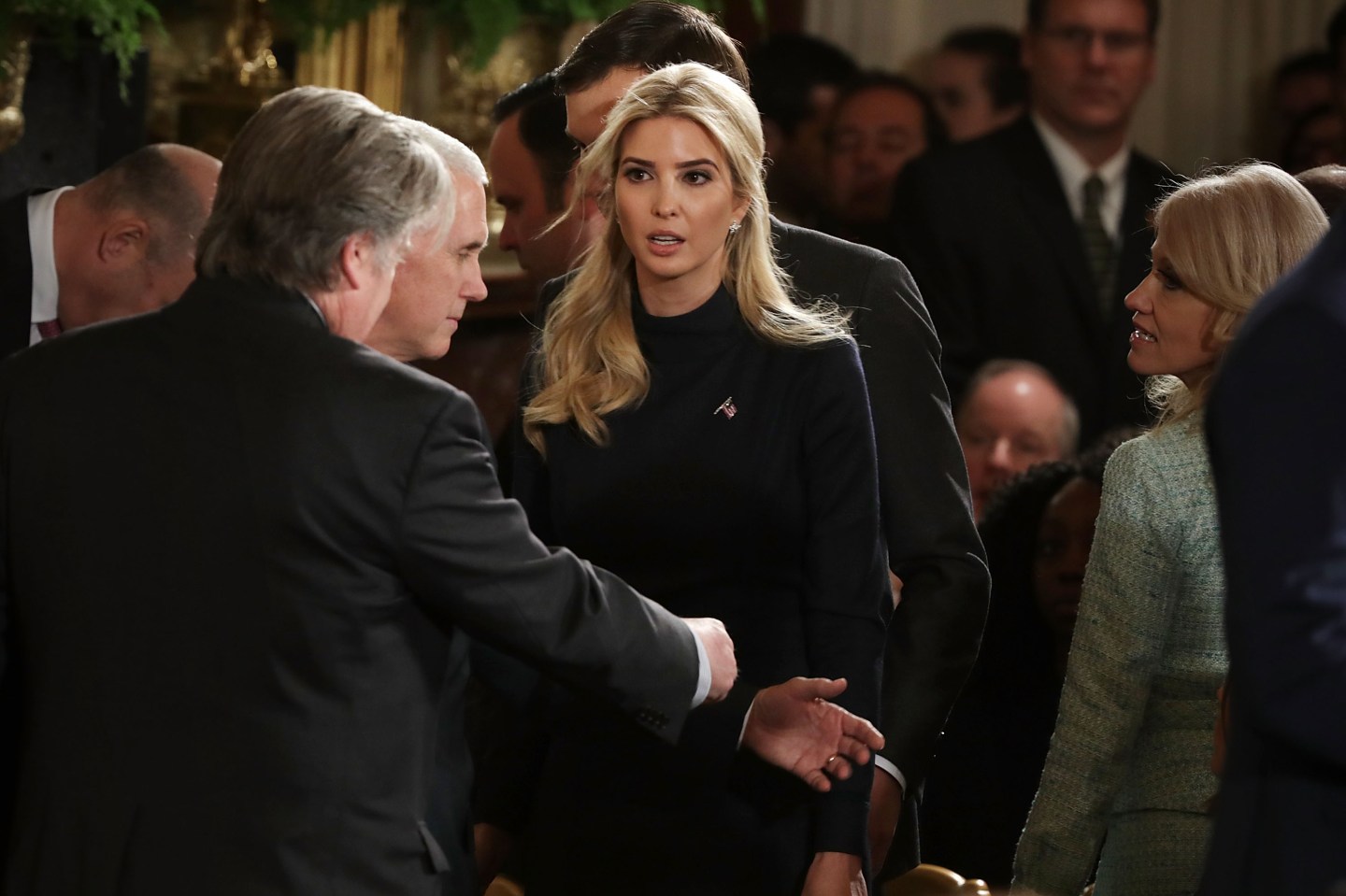 Donald Trump Holds Joint Press Conference With German Chancellor Angela Merkel