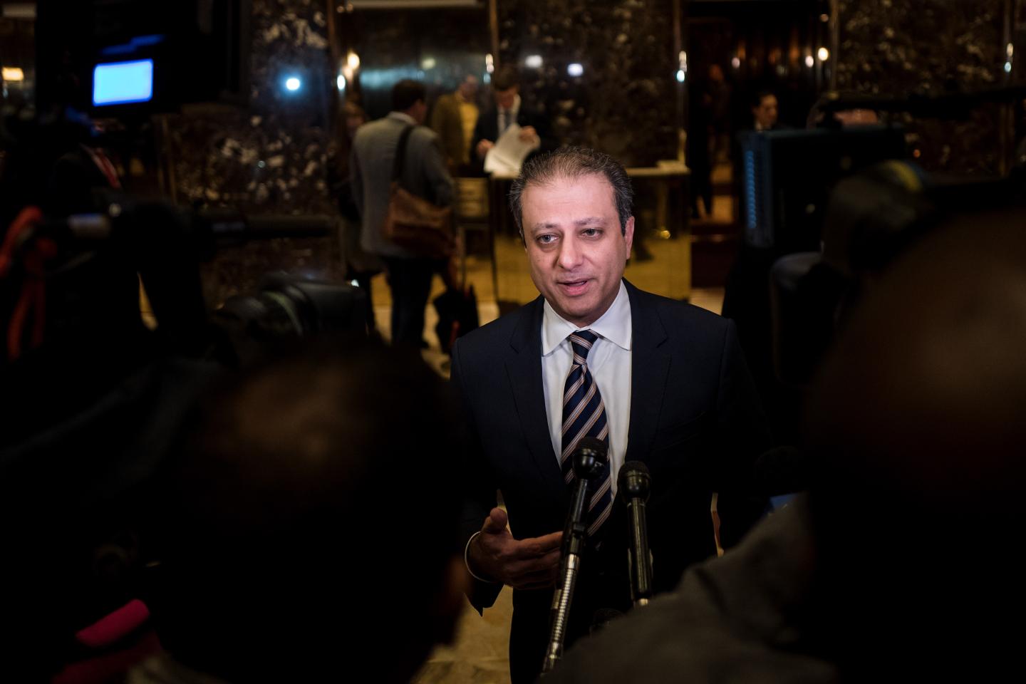 President-Elect Trump Holds Meetings At Trump Tower In New York