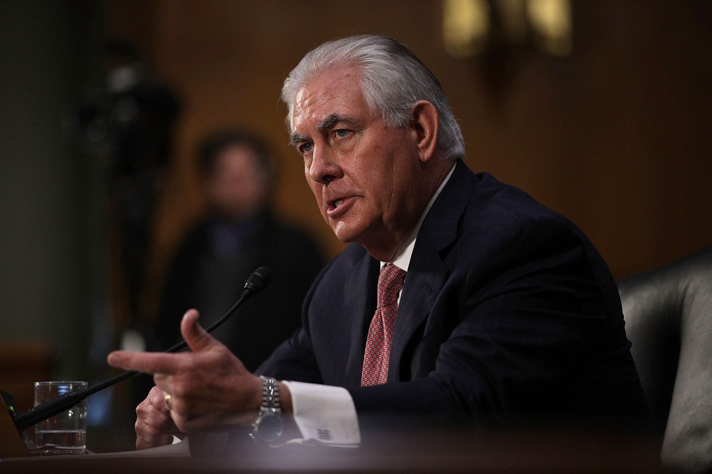 Senate Confirmation Hearing Held For Rex Tillerson To Become Secretary Of State