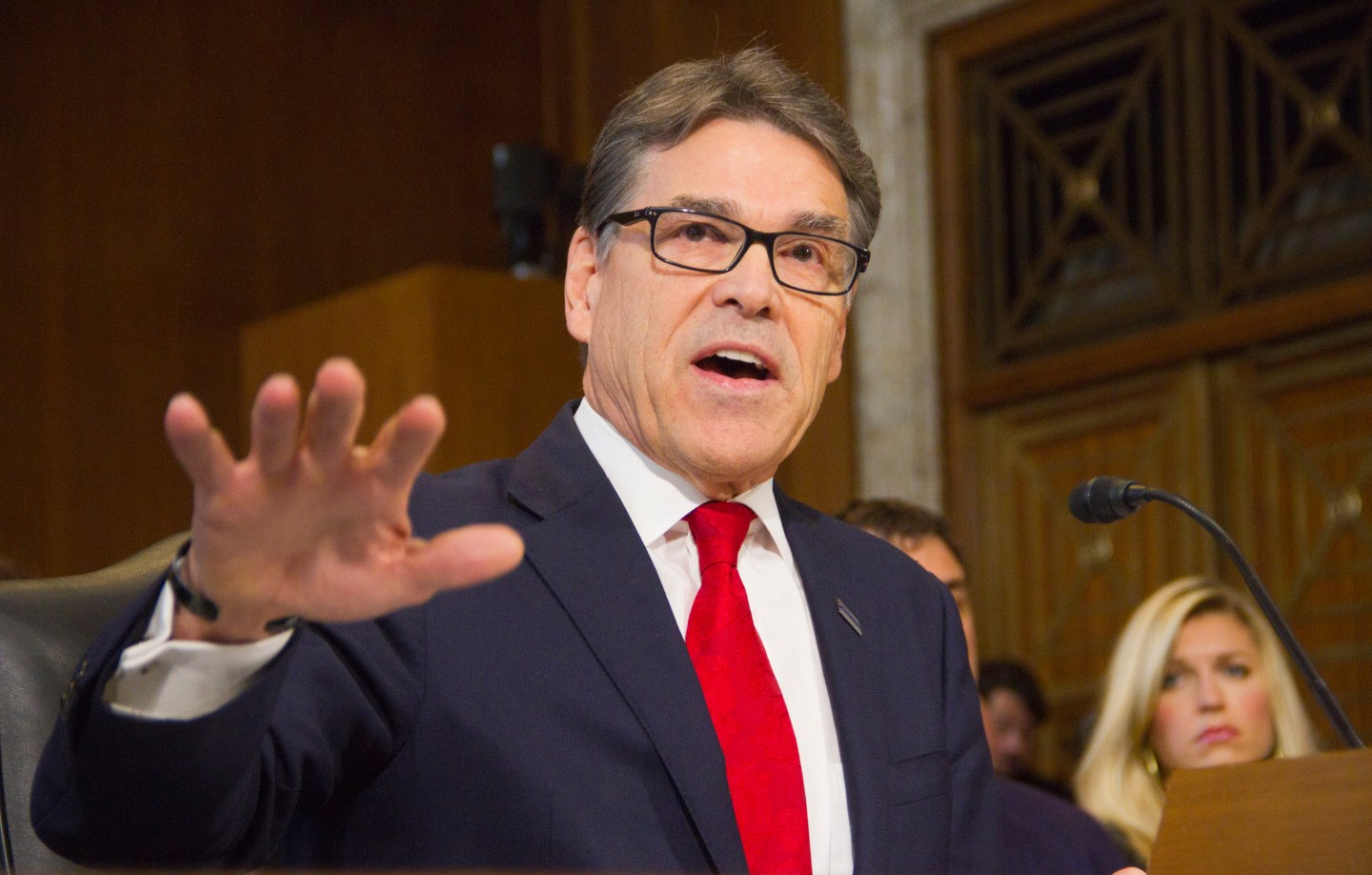 Energy Secretary Rick Perry to Hecklers: Fossil Fuels Save Lives