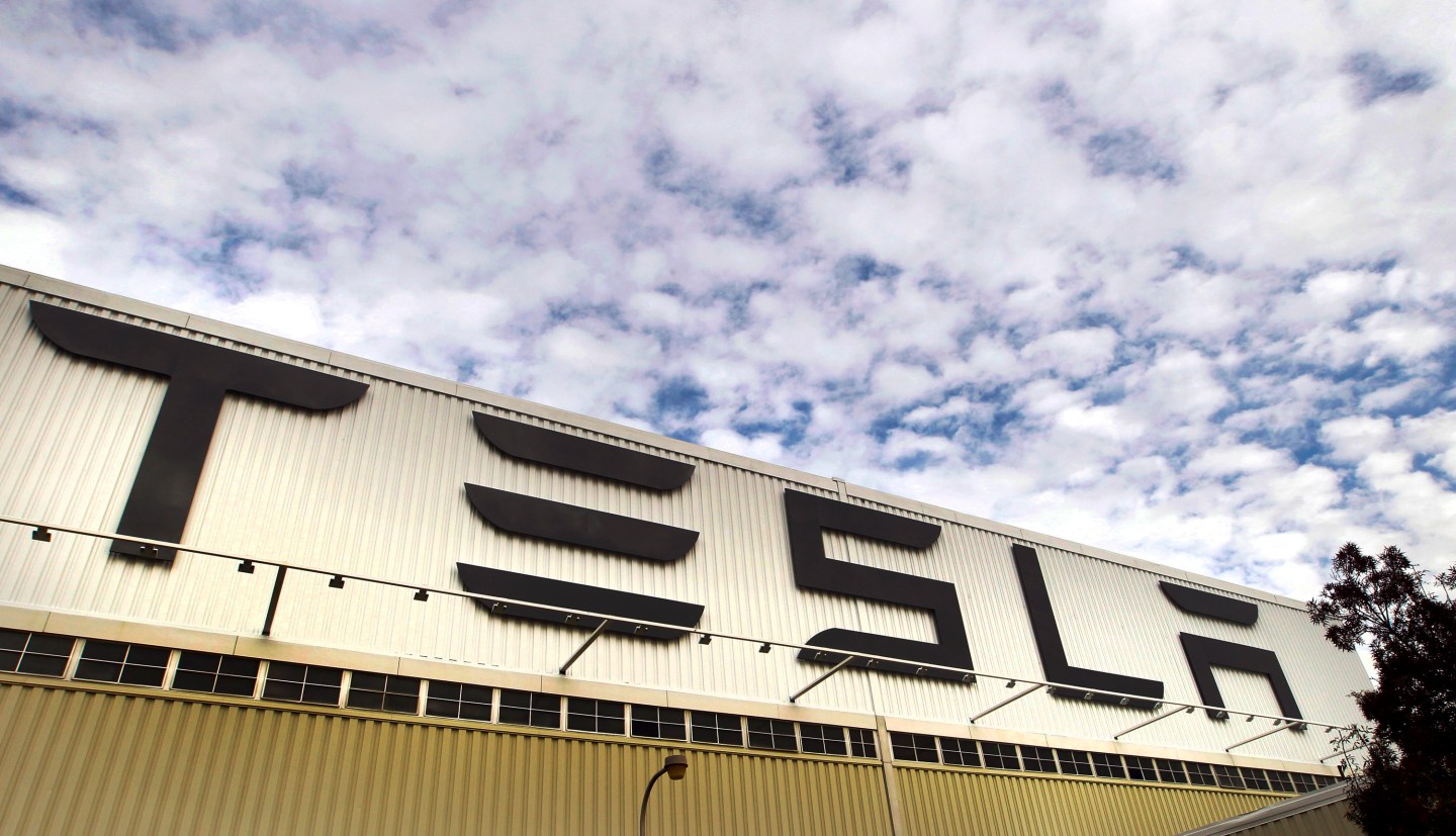 Tesla Motors Opens Electric Car Factory In Northern California