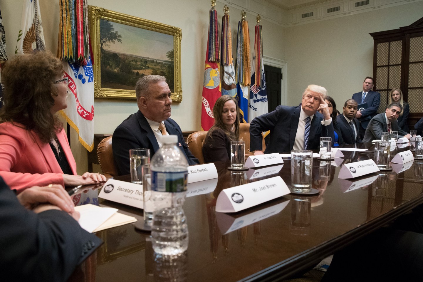 President Trump Holds Meeting On Healthcare