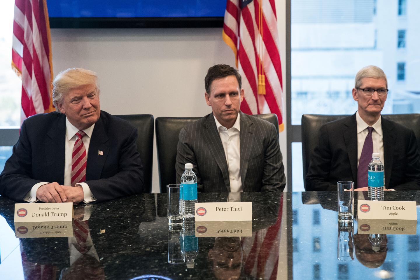 Trump Holds Summit With Technology Industry Leaders