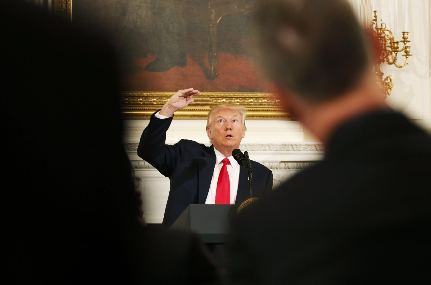 President Trump Speaks At National Governors Association Meeting