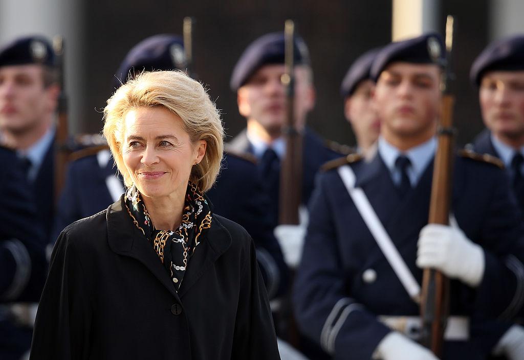 New Defense Minister Von Der Leyen Takes Office