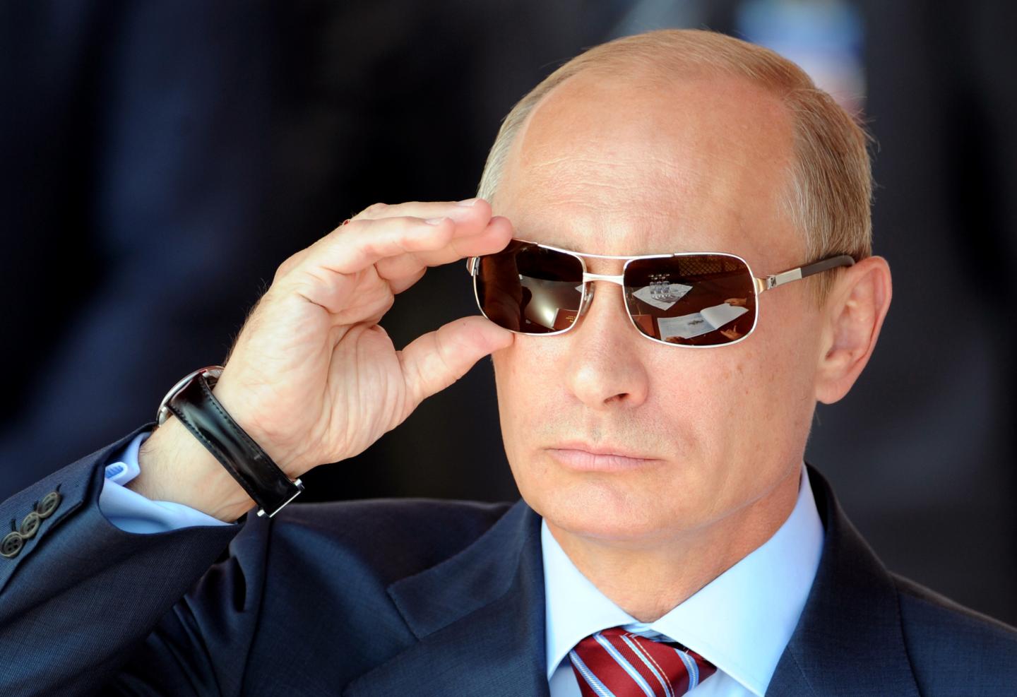 Russian Prime Minister Vladimir Putin ad