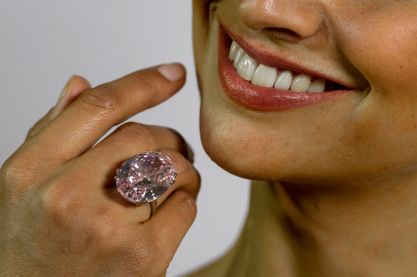 The Pink Star diamond