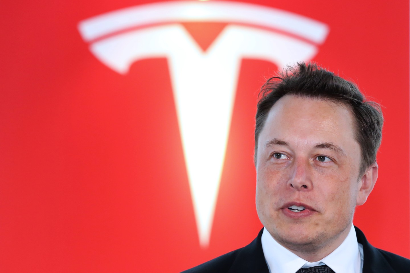 Tesla Motors Inc. Chief Executive Officer Elon Musk News Conference