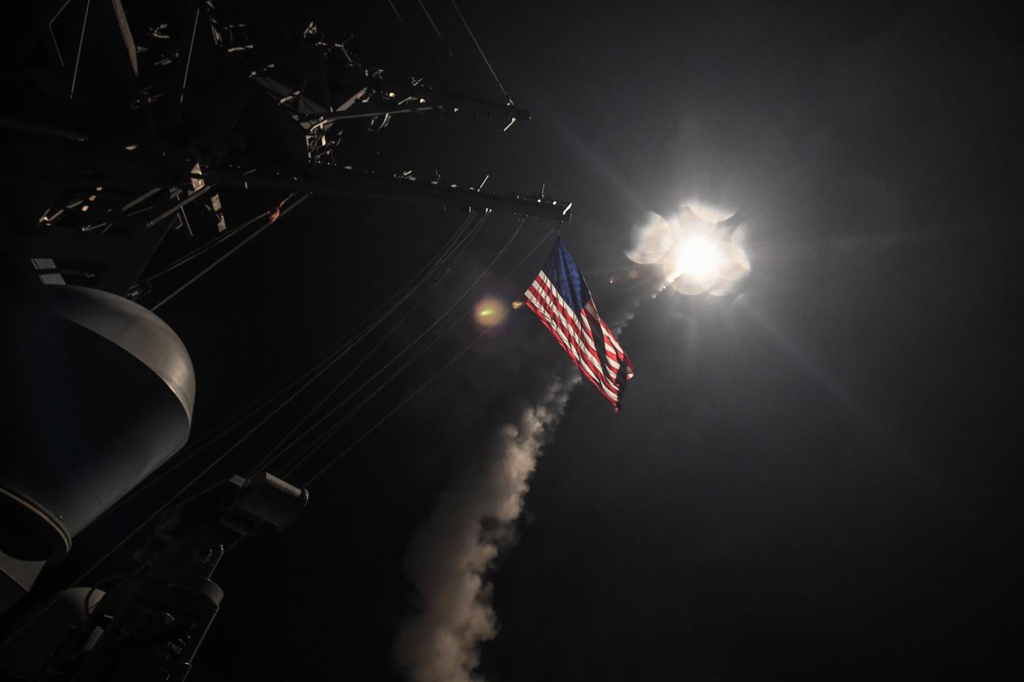 US Launches Airstrikes Against Syrian BAse