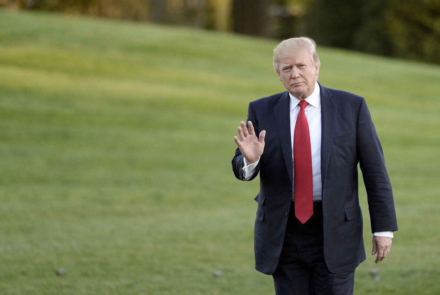 President Trump Returns to the White House