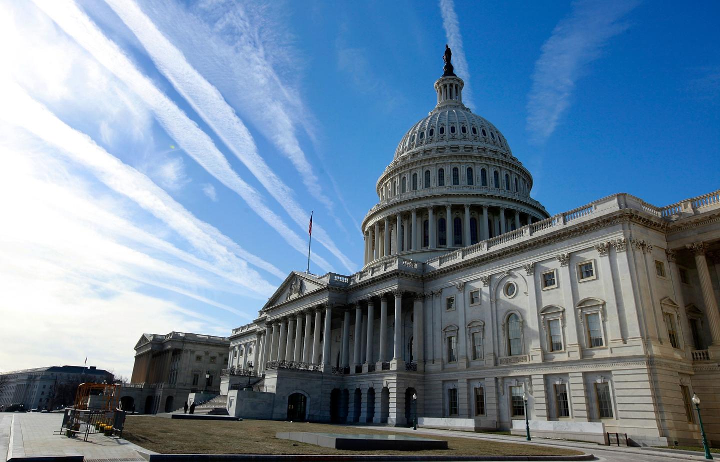 US Capitol Is Shown While Senate Remains On Break