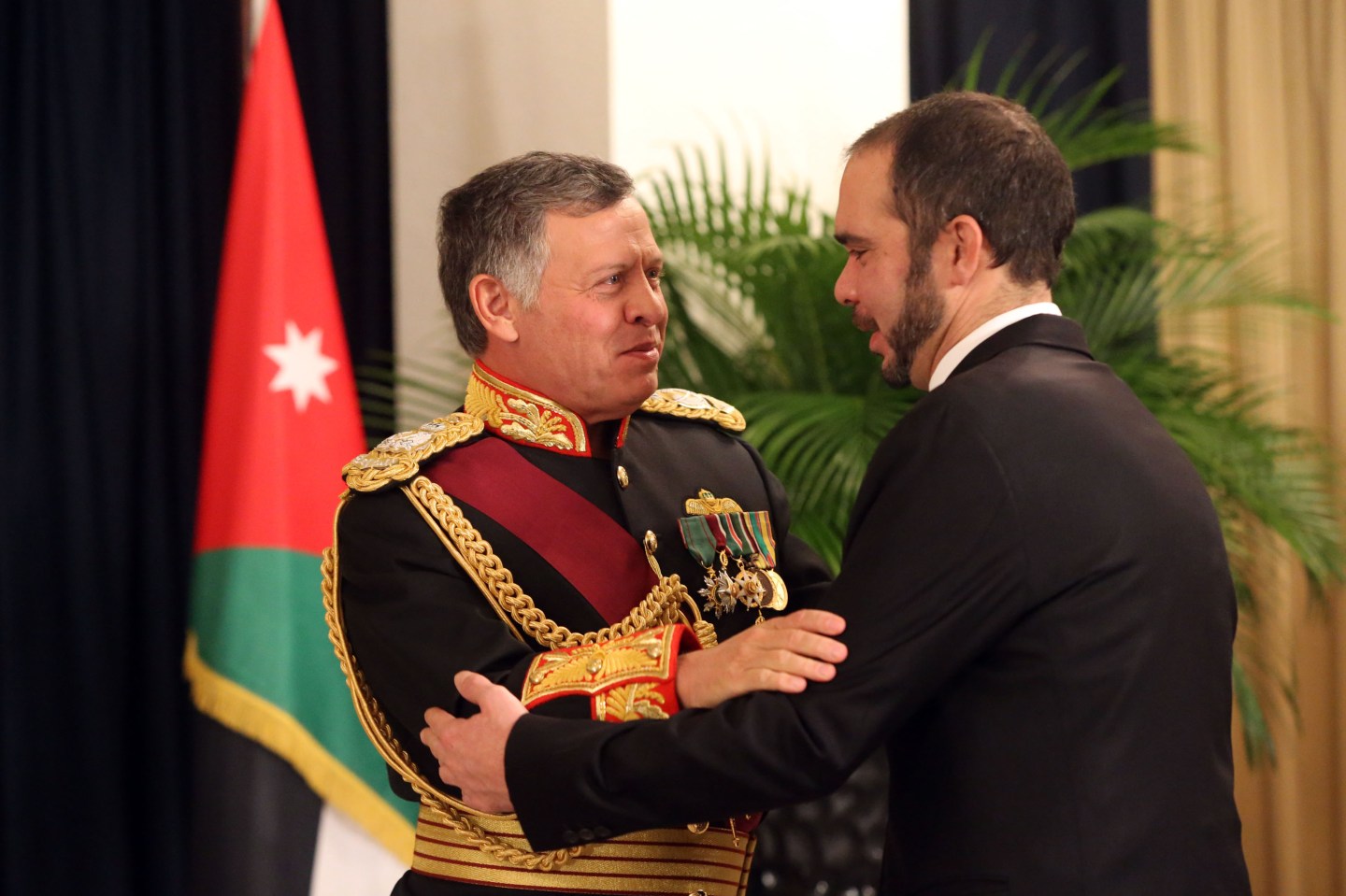 Jordanian King Abdullah Opens The Jordanian Parliament