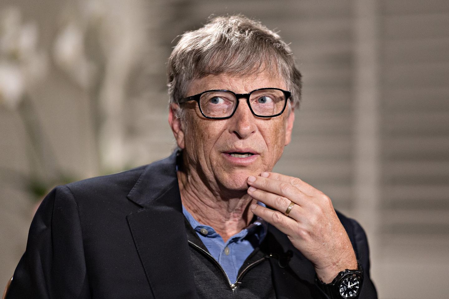 Microsoft Corp. Co-Founder Bill Gates Interview