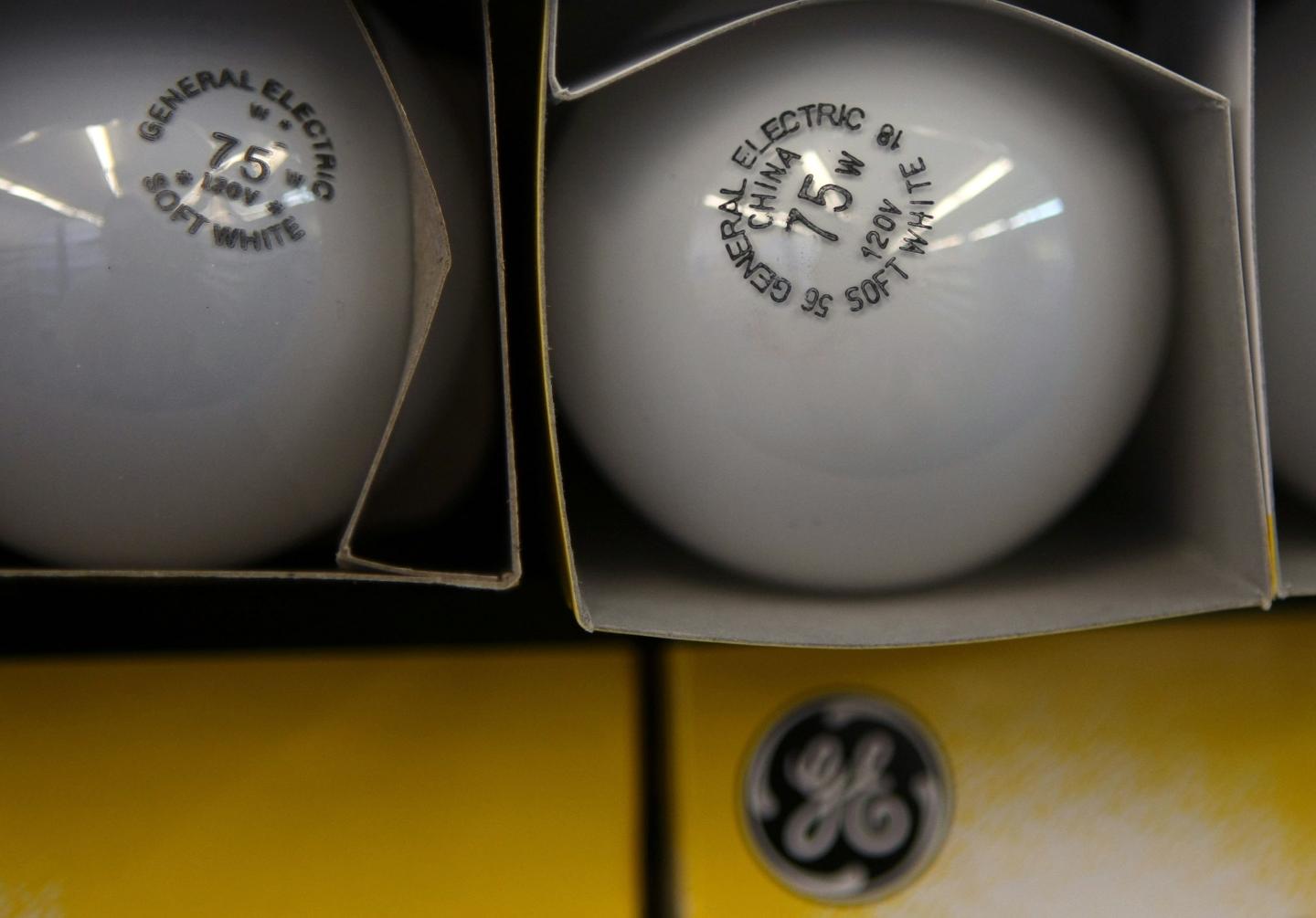 general electric sell lightbulb business