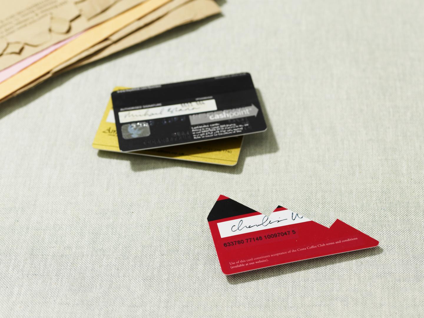 A credit card graph