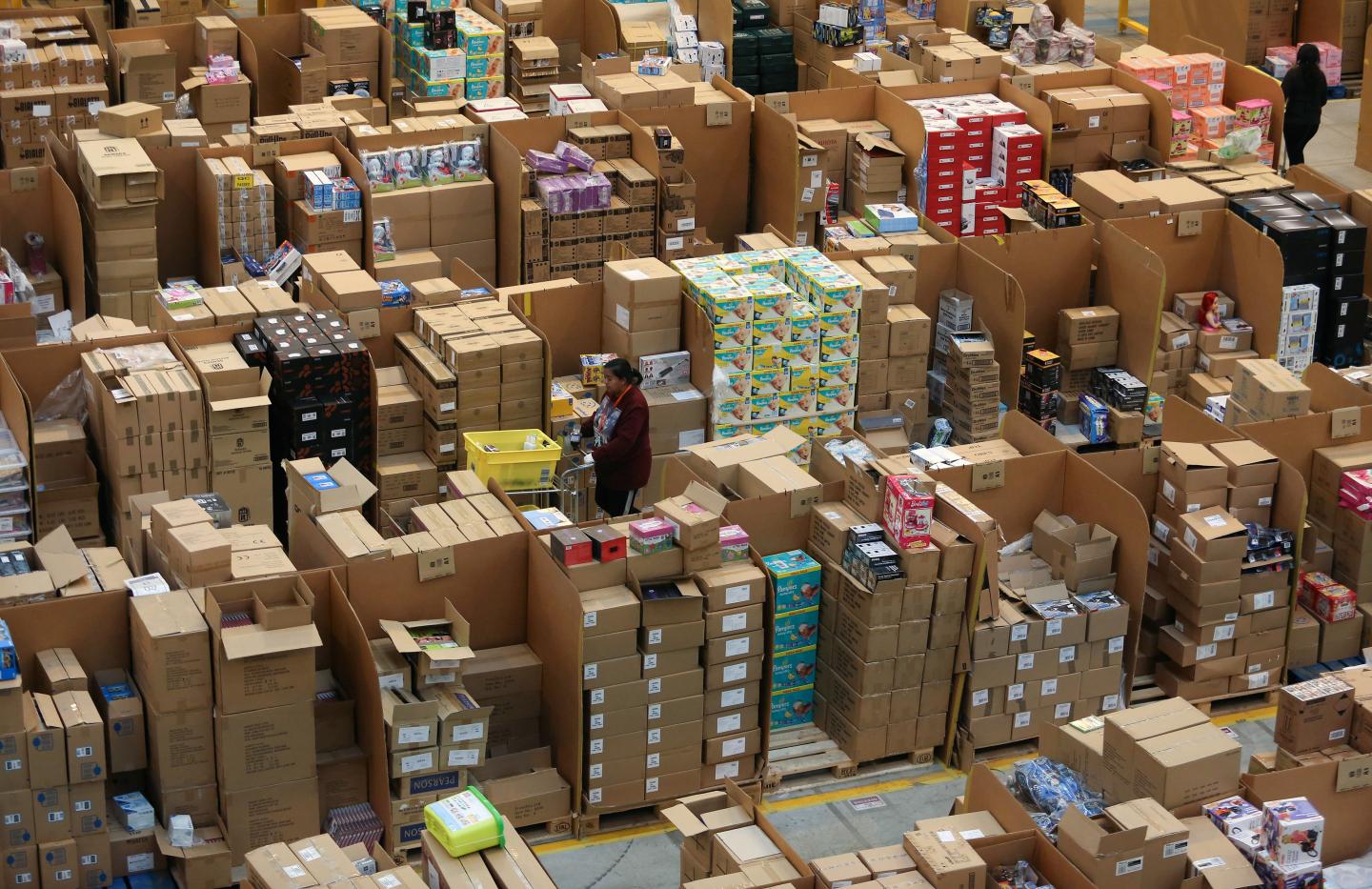 Inside An Amazon.com Inc. Fulfillment Center Ahead Of Black Friday And Cyber Monday