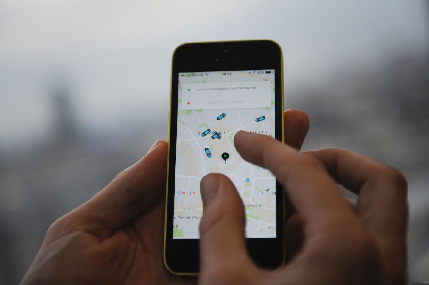 BRITAIN-TRANSPORT-LABOUR-COURT-UBER