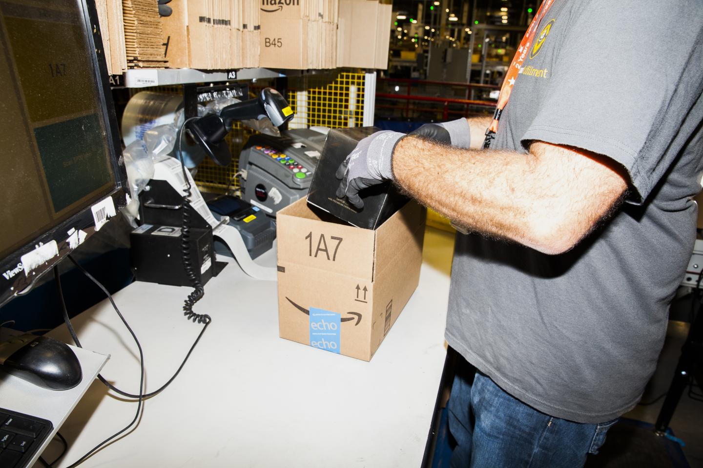 Operations Inside An Amazon.com Inc. Fulfillment Center On Cyber Monday