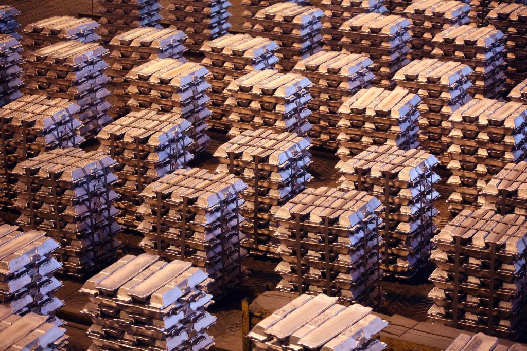 Aluminum Production At United Co. Rusal Smelter Complex