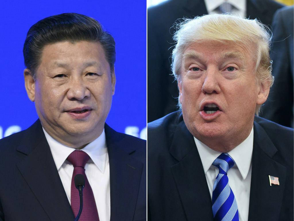 Donald Trump and Xi Jinping