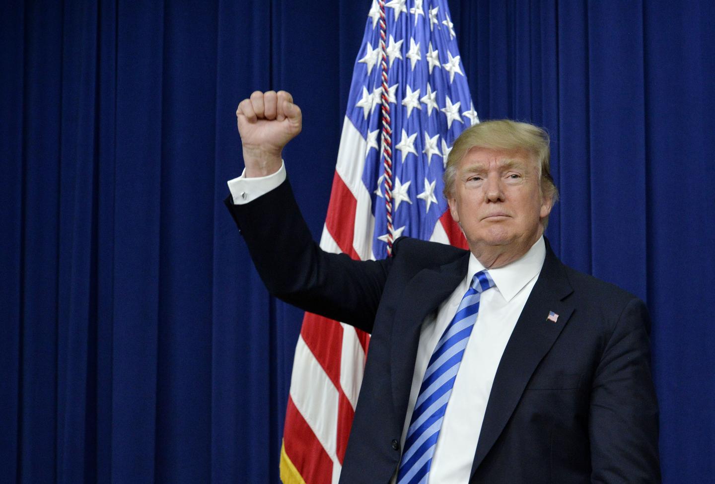 President Trump Hosts CEO Town Hall On America Business Climate At White House
