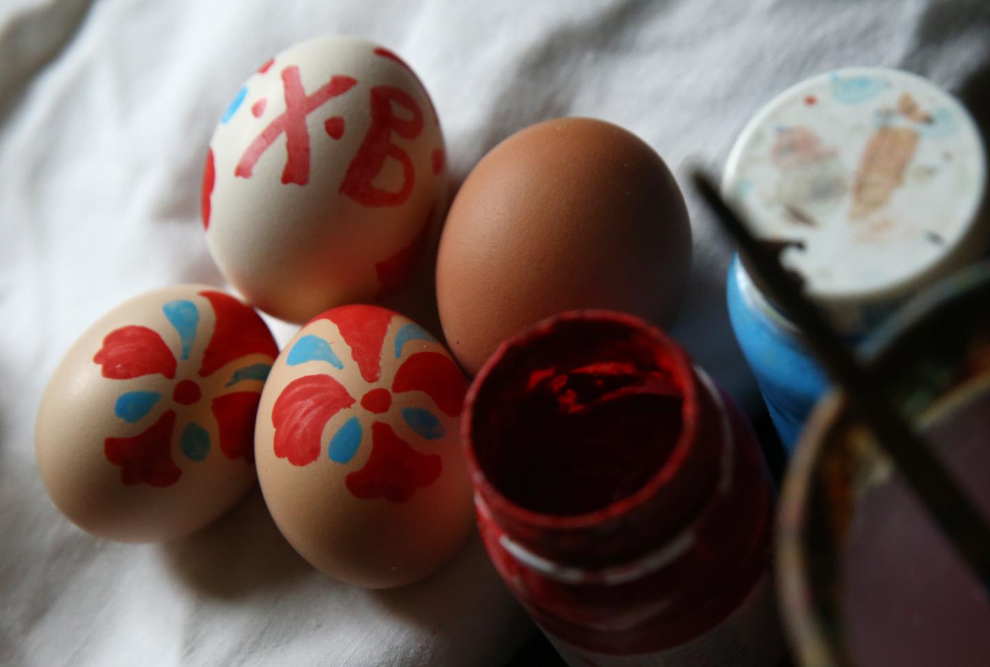 Preparations for Orthodox Easter at Optina Pustyn Monastery